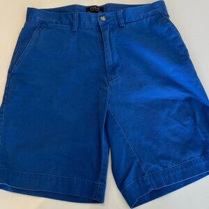Polo Ralph Lauren Mens Blue Shorts Size 30
